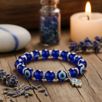 Evil Eye Hamsa Band – for Protection & Positivity