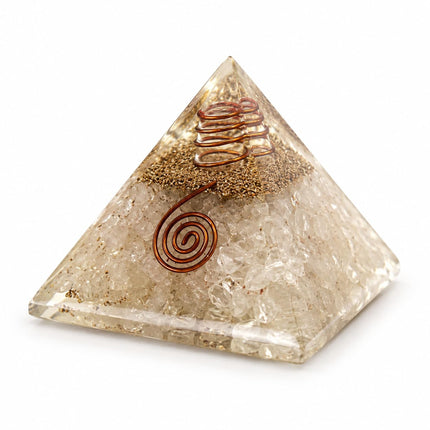 Clear Quartz Crystal Pyramid – for Calm & Inner Peace