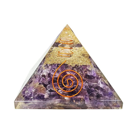 Amethyst Crystal Pyramid – for Calm & Inner Peace