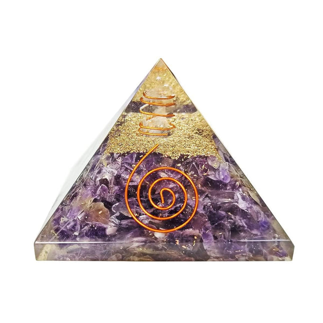 Amethyst Crystal Pyramid – for Calm & Inner Peace