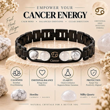Cancer Zodiac Metal Band – benefits