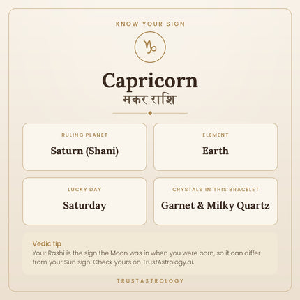 Capricorn Zodiac Metal Band – zodiac sign guide