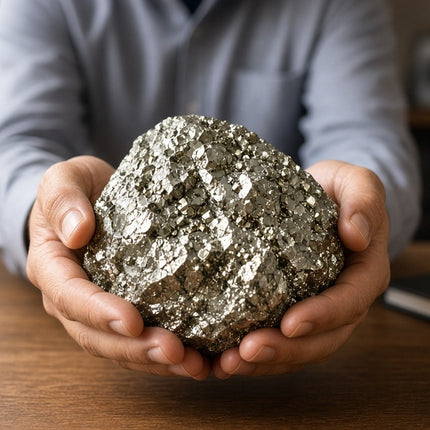 Large Raw Pyrite Gemstone - TrustAstrology