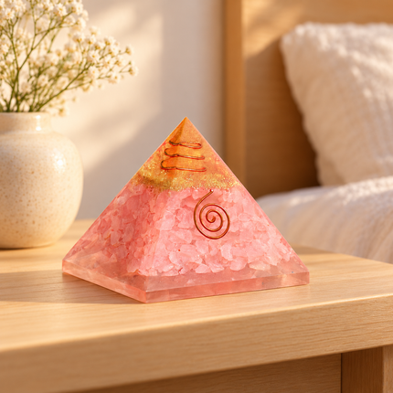 Love Attraction Crystal Pyramid — placement example