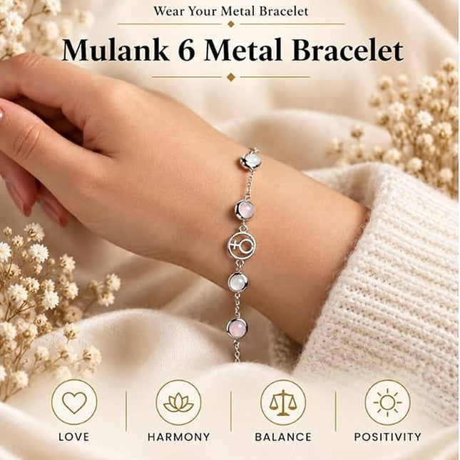 Mulank 6 Shukra Crystal Band – worn on the wrist