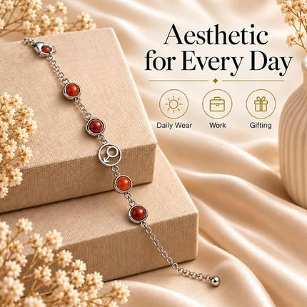 Mulank 9 Mangal Crystal Band – styled for everyday wear