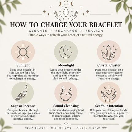 Taurus Zodiac Sunstone & Carnelian Band – how to cleanse and recharge