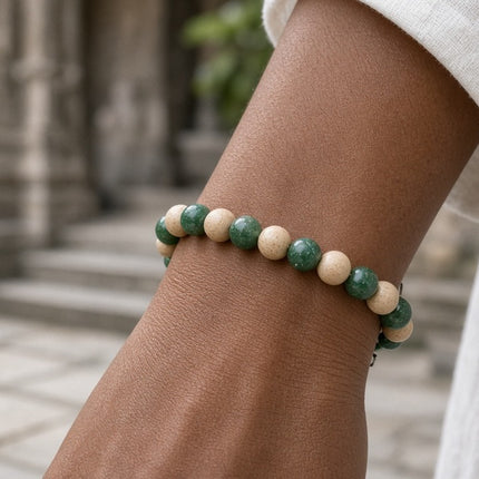 Tulsi Aventurine Green Band - TrustAstrology